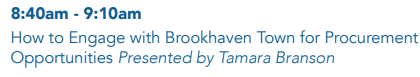 How to Engage with Brookhaven Town for Procurement Opportunities Presented by Tamara Branson
