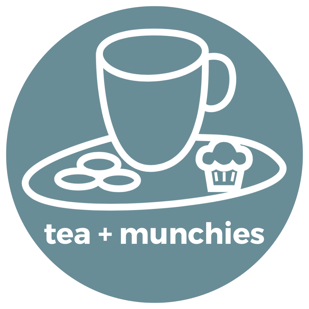 tea + munchies